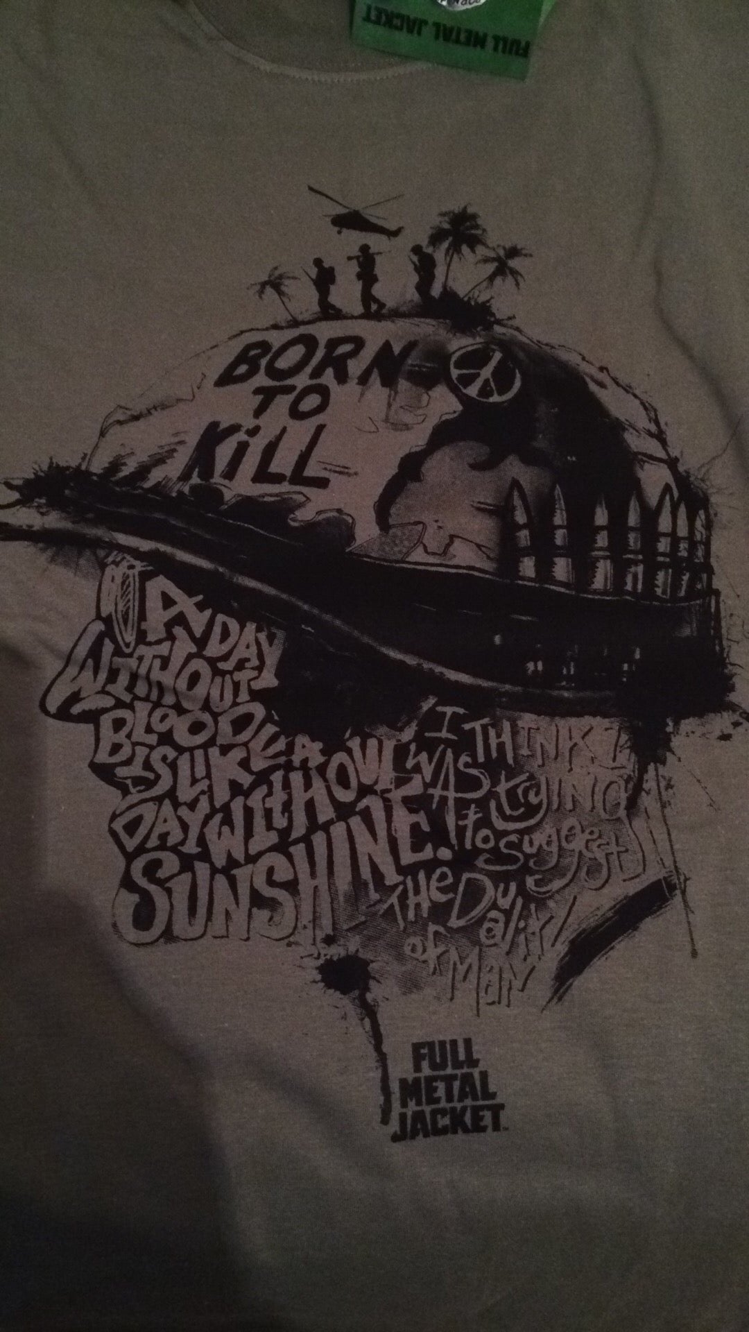 Full Metal Jacket Sayings T-Shirt