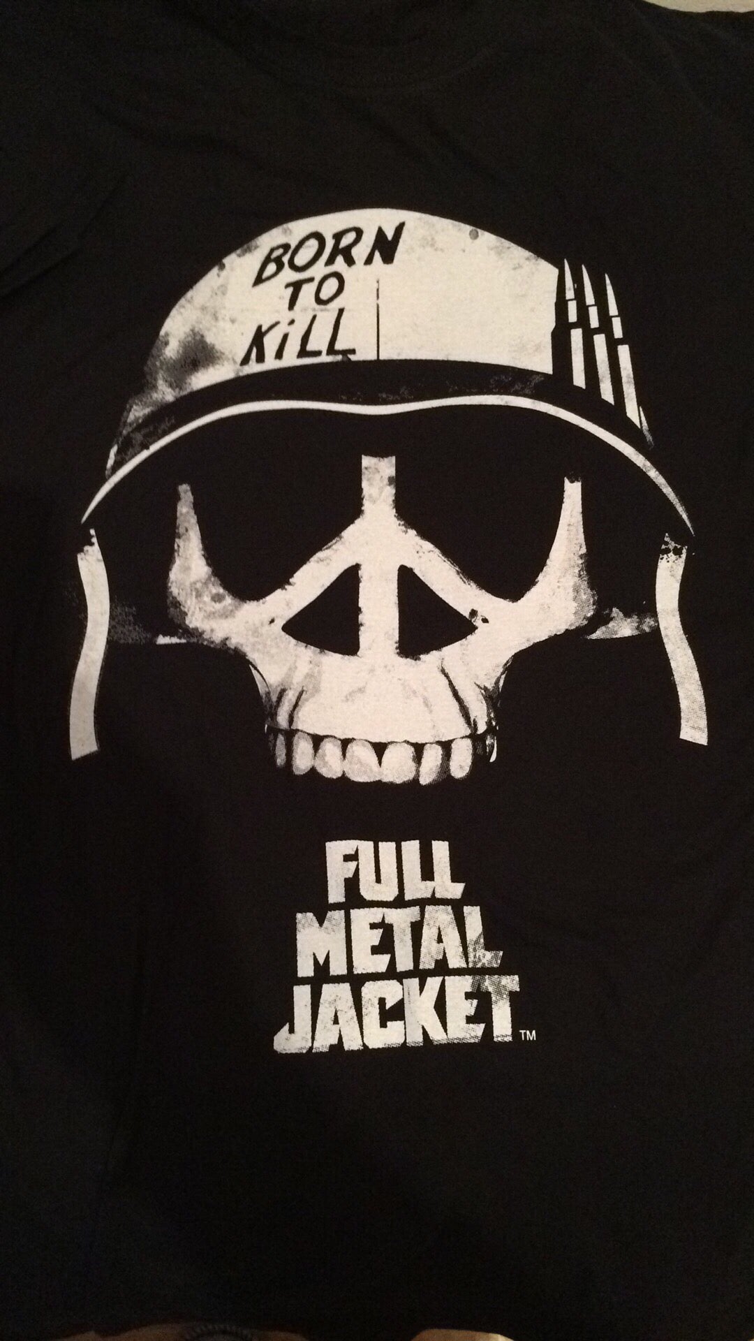 Full Metal Jacket Peace Skull T-Shirt