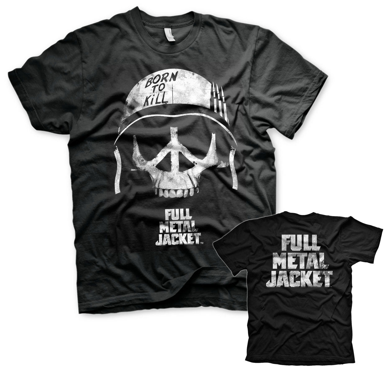 Full Metal Jacket Peace Skull T-Shirt
