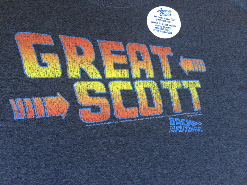 Back to the Future Great Scott T-Shirt