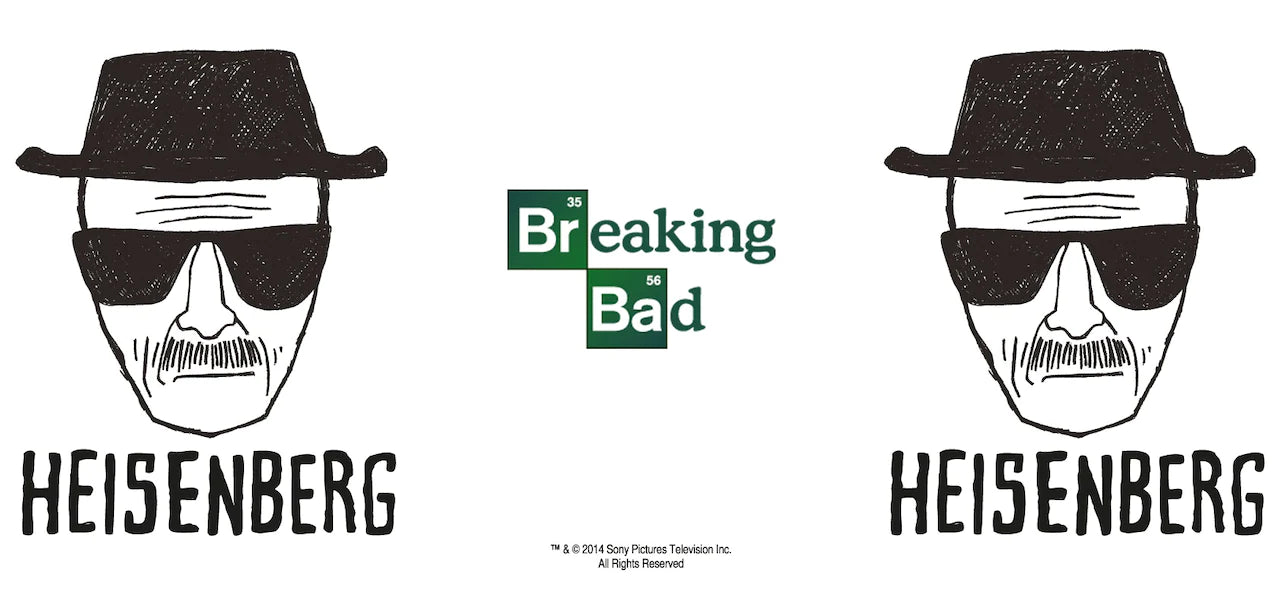 Breaking Bad Heisenberg Sketch Tasse