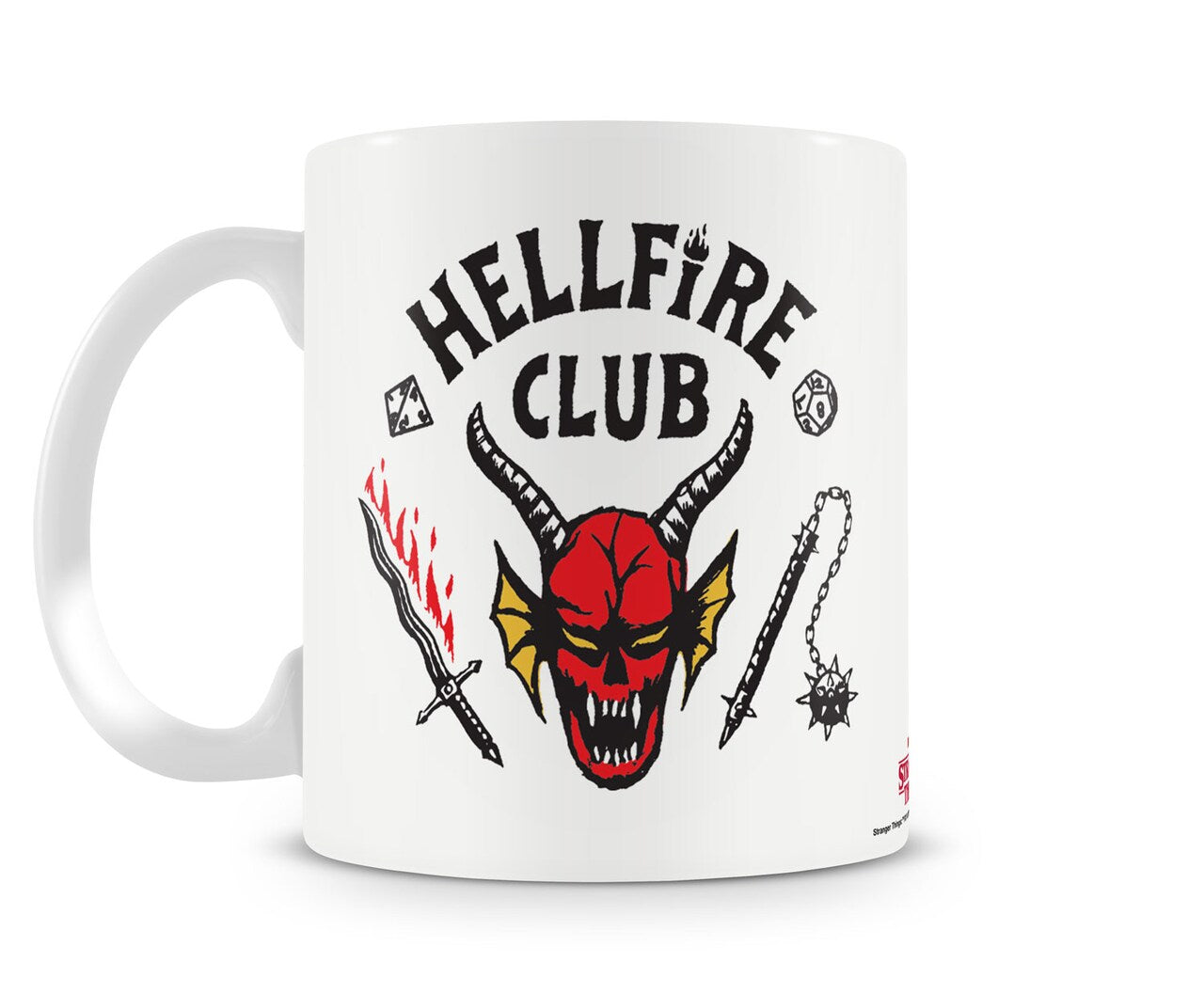 Stranger Things Hellfire Club Tasse