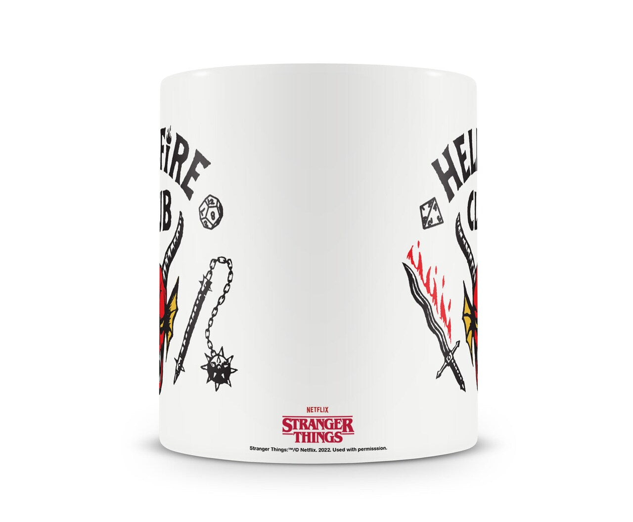 Stranger Things Hellfire Club Tasse