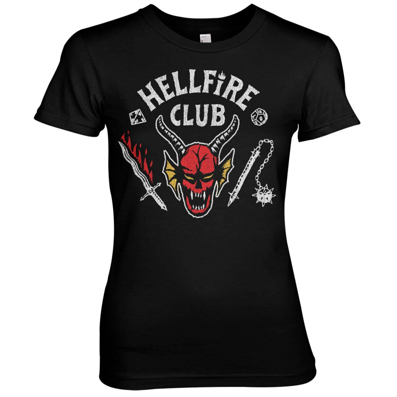 Stranger Things Hellfire Club Woman T-Shirt
