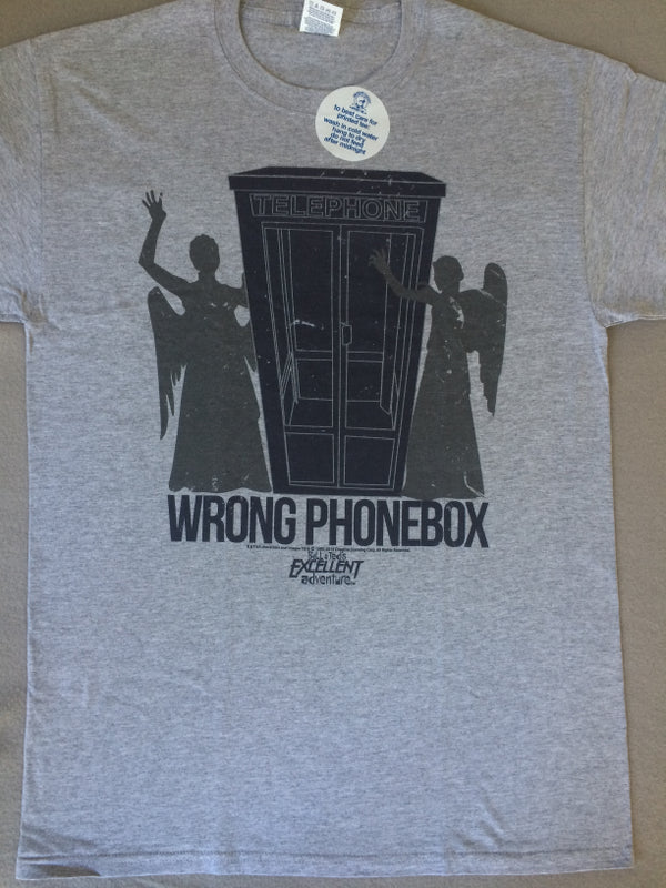 Bill & Ted's Excellent Adventure Wrong Phonebox T-Shirt