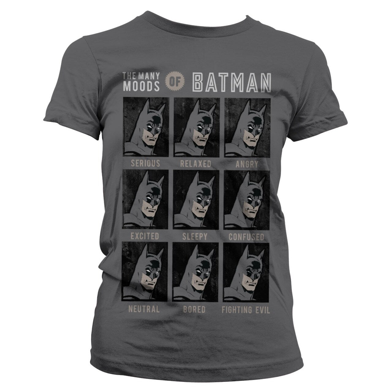 Batman The Many Moods of... Woman T-Shirt